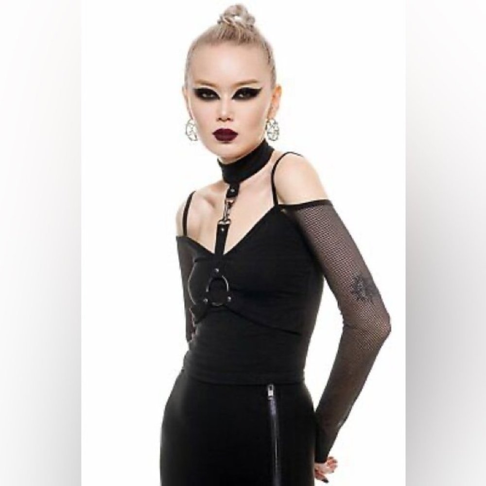 HENRI Bendel 100% Cashmere Jewel Tone Purple Short Sleeve Top Sweater Knit